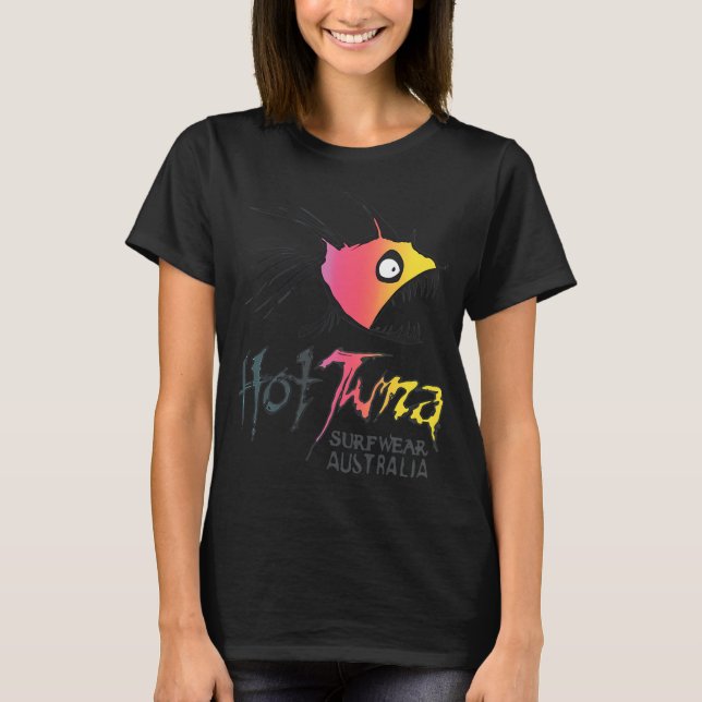 Aggressive Fish Gradient Surf T-Shirt (Front)