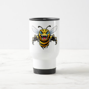 Aggressive Wasp Mug - Nature Graphic Art