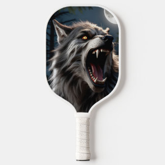 Aggressive Wolf Monster Pickleball Paddles