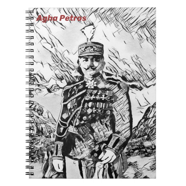 Agha petros Carnet photo Spiral (Devant)