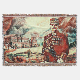 Agha Petros Throw Blanket