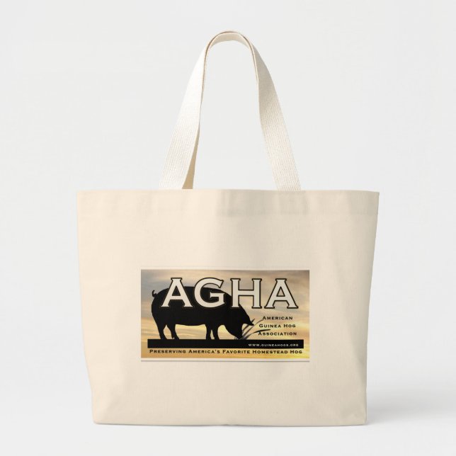 AGHA Tote with Colour Logo (Front)