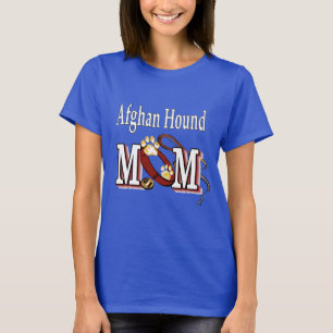 Aghan Hound Dog Mom T-Shirt