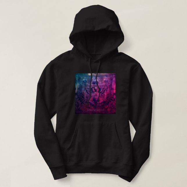 AGHORA ENTHEOGENIC FREQUENCIES psychoactive Hoodie (Design Front)