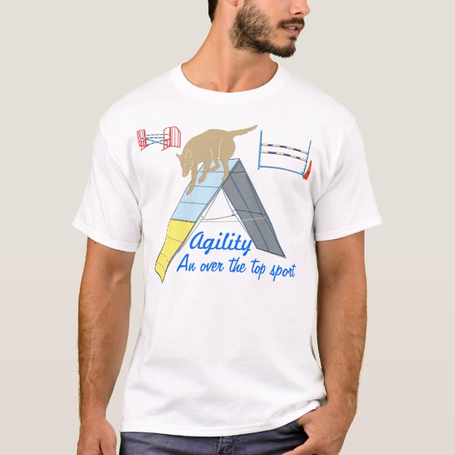 Agilité au-dessus du T-shirt supérieur (Devant)