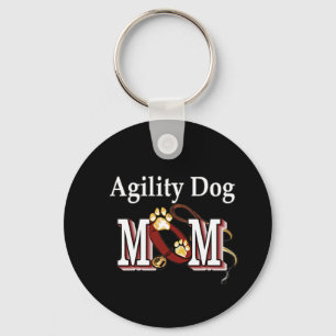 Agility Dog Owners Gifts Keychain
