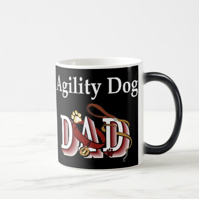 Agility Dog Owners Gifts Magic Mug (Right)