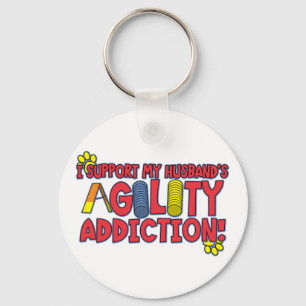 Agility Husband Keychain