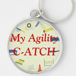 Agility Title Keychain