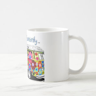 Aging Abundantly Hippie Van Mug
