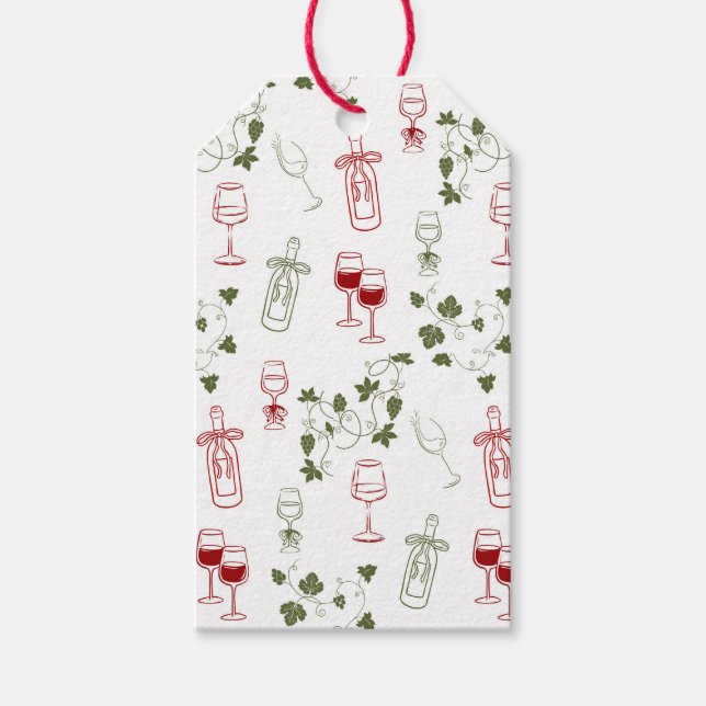 Aging Like Fine Wine Gift Tags (Front)