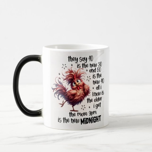 "Aging Redefined: mug design  (Left)