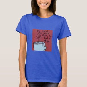 Aging's Haunting Echo: Fear of Growing Old T-Shirt