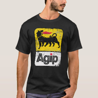 Agip Lubricants Logo 1968, 1998 Distressed Version T-Shirt
