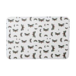 Aglaope infausta - Almond-Tree Leaf Skeletonizer Bath Mat