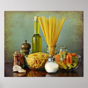 aglio, olio e peperoncino (garlic, oil and chili) poster
