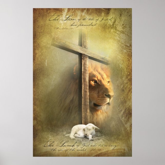 AGNEAU DE DIEU - Affiches religieuses chrétiennes (Devant)