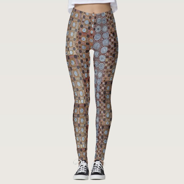 Agnes Rubuntja's Utopia Country designer Leggings (Front)