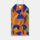 Agnosthesia- Bright Abstract Orange Blue Cutouts