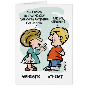 Agnostique contre athée