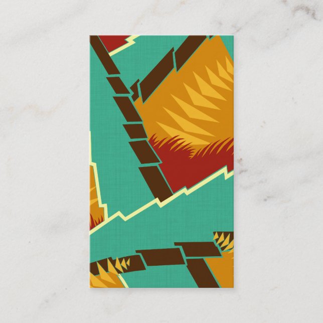 AGONDA - Retro Autumn Business Card (Front)