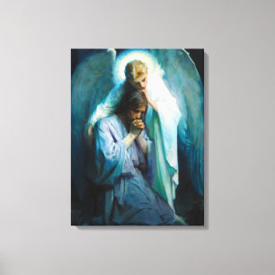 Agony in the Garden, 1898 by Frans Schwartz Canvas Print