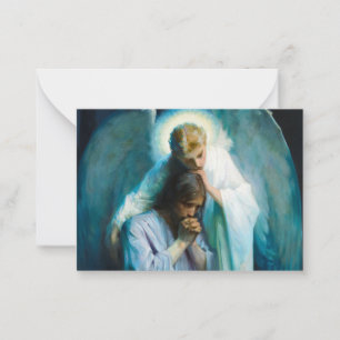 Agony in the Garden, 1898 by Frans Schwartz Card