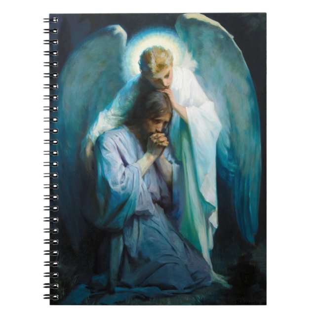 Agony in the Garden, 1898 by Frans Schwartz Notebook (Front)