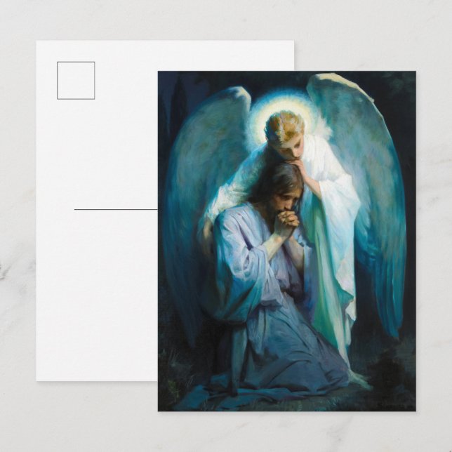 Agony in the Garden by Frans Schwartz Invitation Postcard (Front/Back)