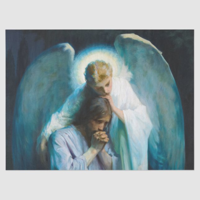 Agony in the Garden by Frans Schwartz Tissue Paper (Front)