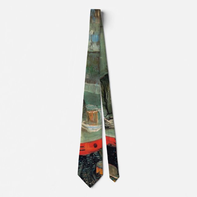 Agostina Segatori, Cafe du Tambourin by Van Gogh Tie (Front)