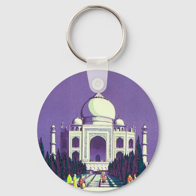 Agra ~ Taj Mahal Keychain (Front)