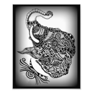 Agrandissement photo ZenZia Elefant