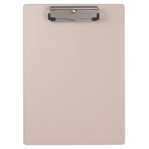 Agreeable Tan - Neutral - Pastel Solid Colour Clipboard
