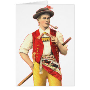 Agriculteur bel d'Appenzell dans le costume