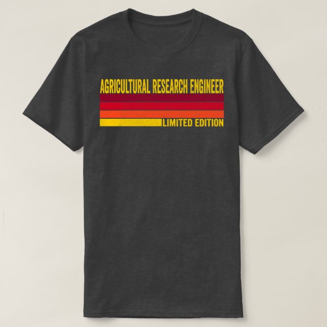 Agricultural Research Engineer T-Shirt (Design Front)