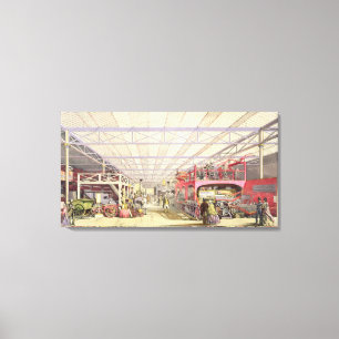 Agriculture, from 'Dickinson's Comprehensive Pictu Canvas Print