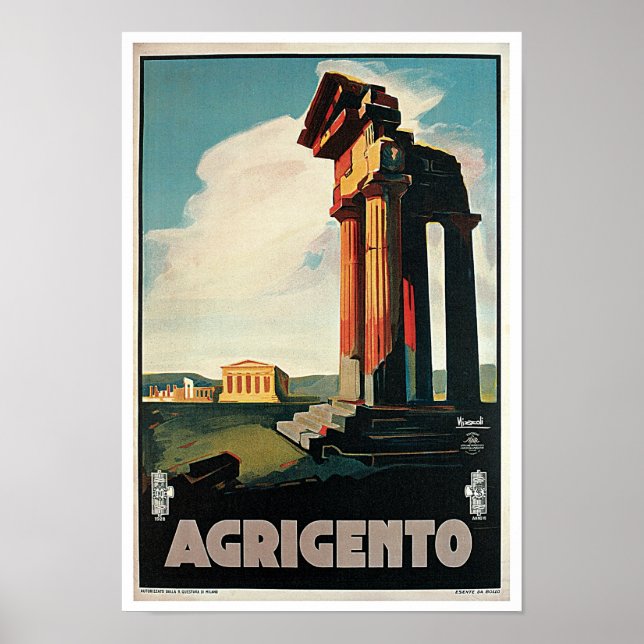 Agrigento Poster (Front)
