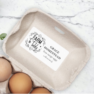 Agritourisme à table OEuf de poulet carton