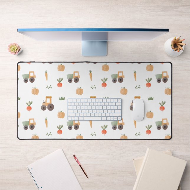 Agritourisme jardin aquarelle Motif amusant (Bureau 1)
