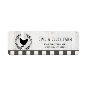 Agritourisme Style noir blanc poulet Adresse de re