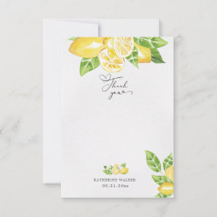 agrumes citronnier baby shower de fruits carte de 