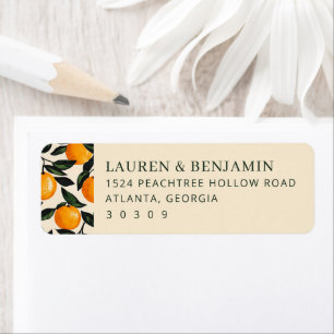 Agrumes oranges beige enjoués
