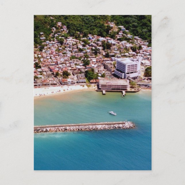 Aguadilla Pueblo Postcard (Front)