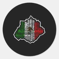 Aguascalientes Mexico Bandera Mexicana Mapa Mexica