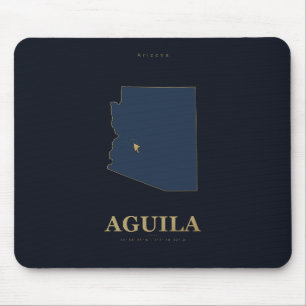 Aguila Arizona Exact Location Mouse Pad