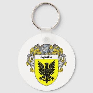 Aguilar Coat of Arms (Mantled) Keychain