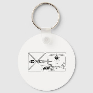Agusta 109 keychain