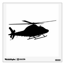 AgustaWestland AW119 Helicopter Wall Decal