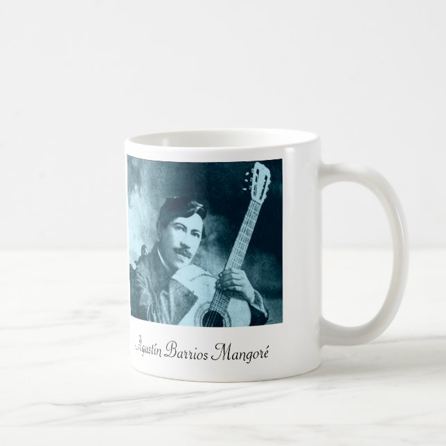 Agustín Barrios Mangoré coffee mug (Right)